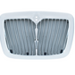 CHROME GRILLE WITH CURVED BARS & BUG SCREEN FOR 2006-2017 INTERNATIONAL PROSTAR