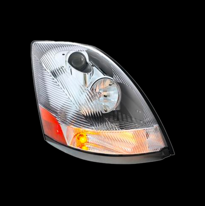 Chrome Headlight For (2003-2017) Volvo VN/VNL
