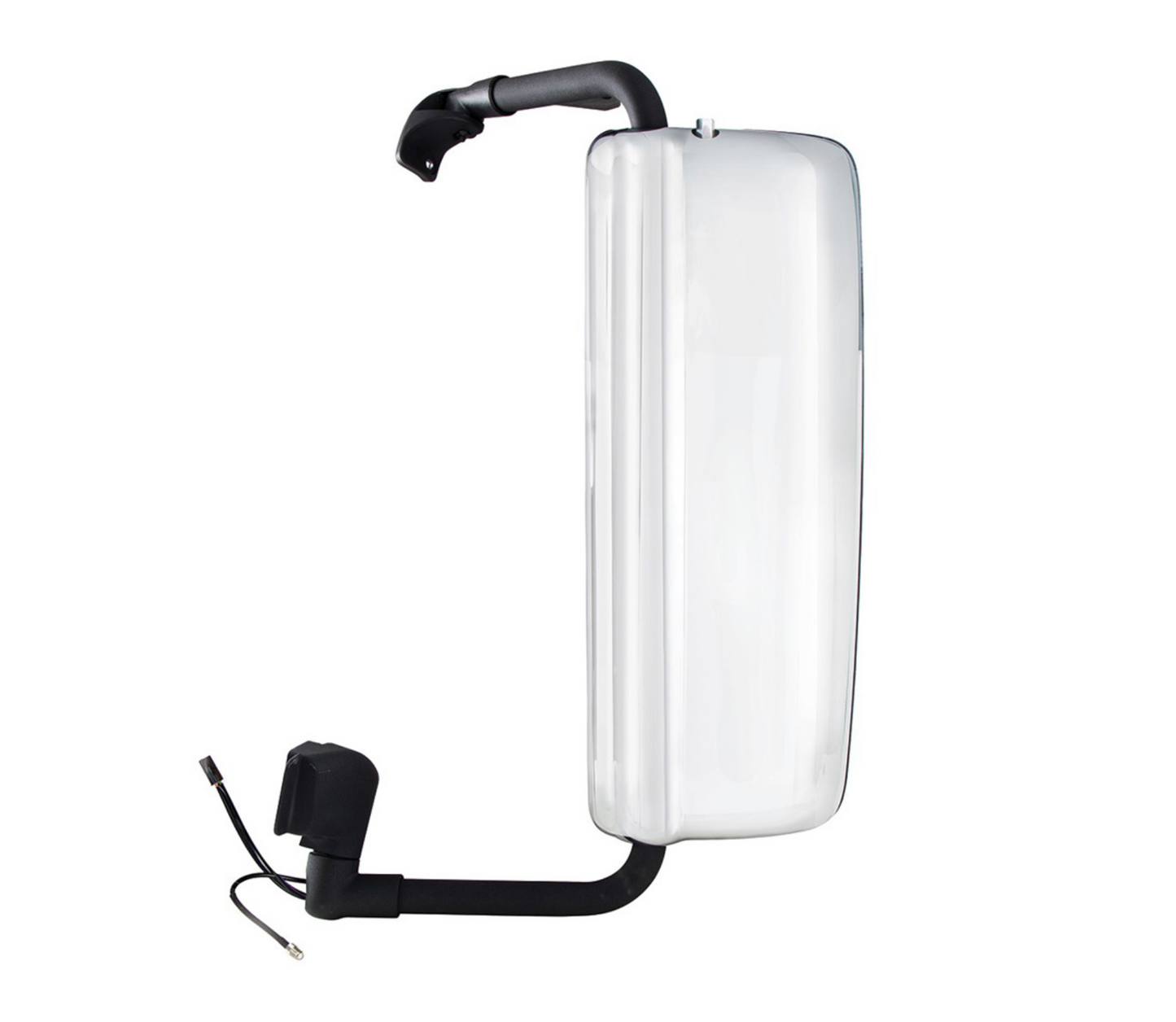 CHROME HEATED MIRROR ASSEMBLY FOR 2004-2012 VOLVO VNL - DRIVER