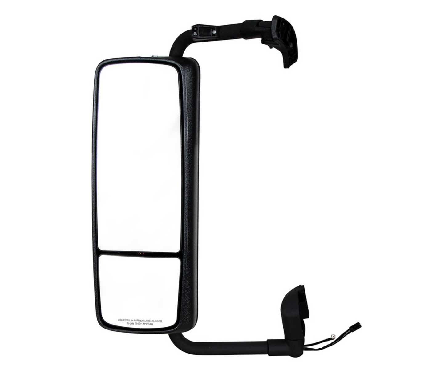 CHROME HEATED MIRROR ASSEMBLY FOR 2004-2012 VOLVO VNL - DRIVER