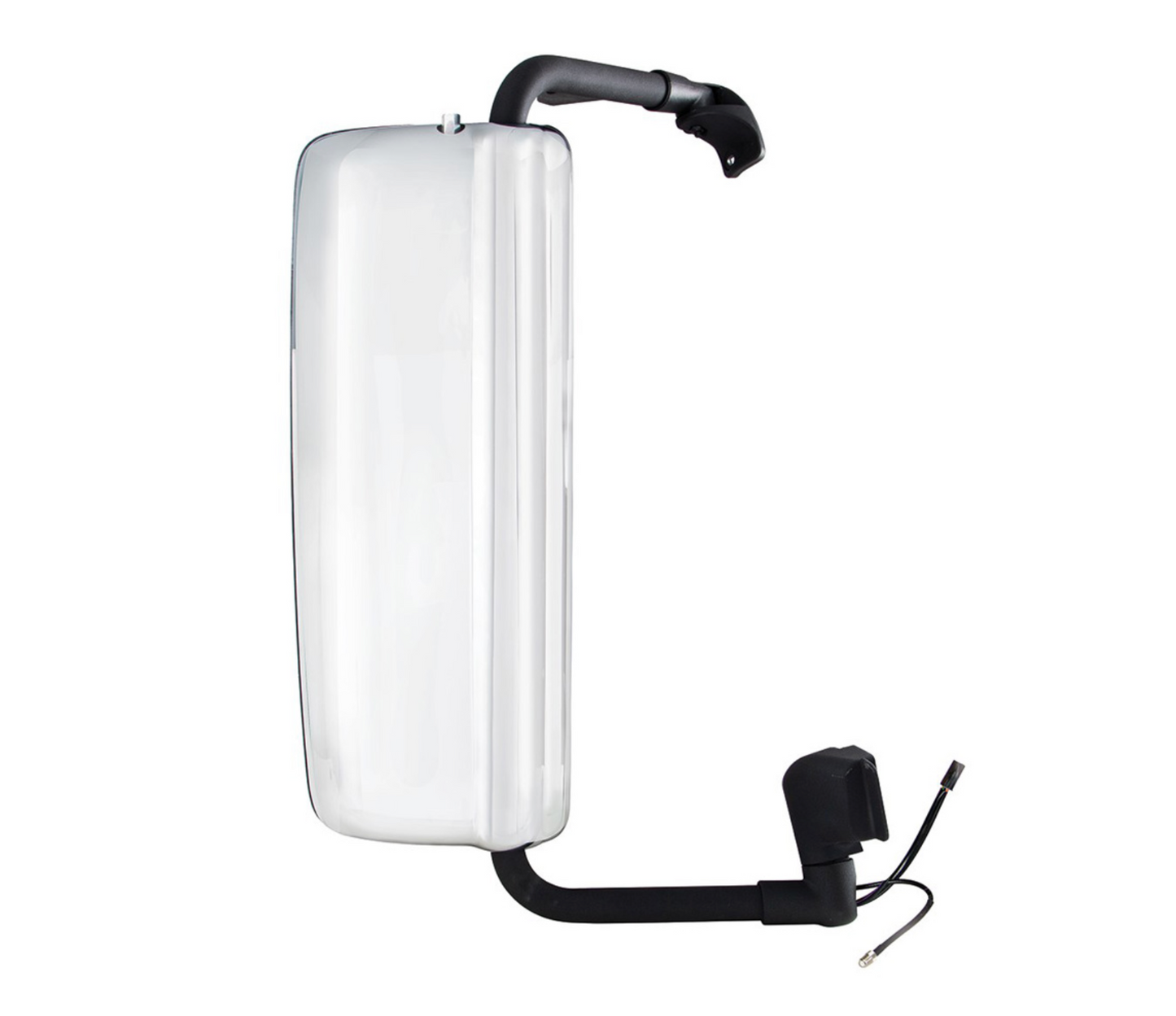 CHROME HEATED MIRROR ASSEMBLY FOR 2004-2012 VOLVO VNL - PASSENGER