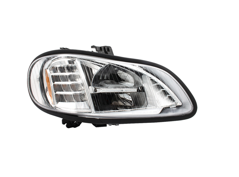CHROME HIGH POWER FULL LED HEADLIGHT FOR 2003-2024 FREIGHTLINER M2-PASSENGER