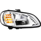 CHROME HIGH POWER FULL LED HEADLIGHT FOR 2003-2024 FREIGHTLINER M2-PASSENGER