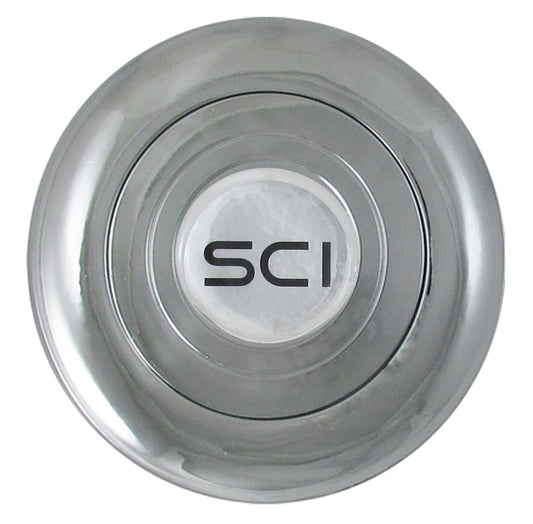 Chrome Horn Button - w/SCI Silver Logo
