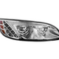 CHROME LED HEADLIGHT FOR PETERBILT 386 (2005-2015) & 387 (1999-2010) / 335 (2005 - 2010) - PASSENGER