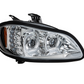 CHROME LED PROJECTION HEADLIGHT ASSEMBLY FOR 2003-2024 FREIGHTLINER M2- PASSENGER