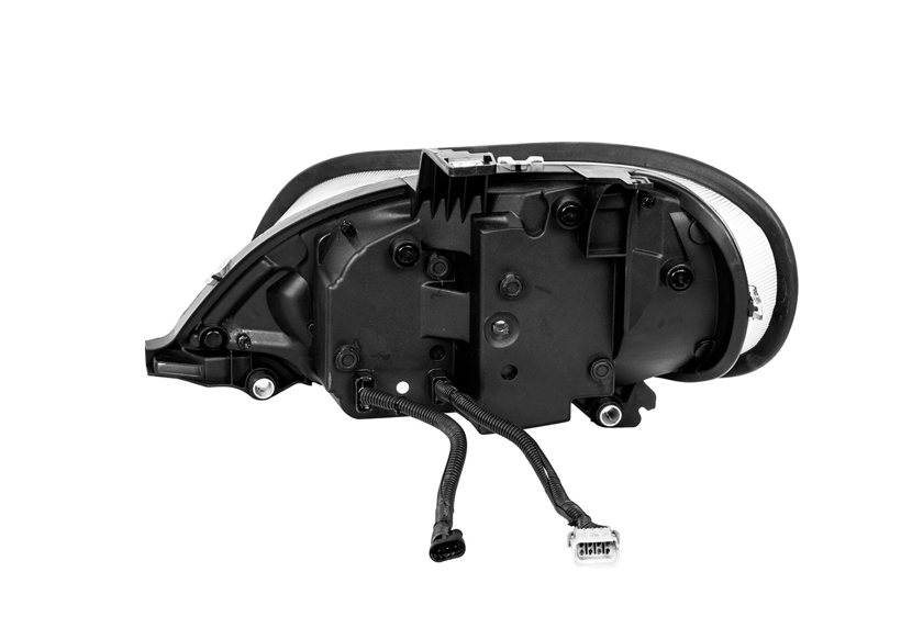 CHROME LED PROJECTION HEADLIGHT ASSEMBLY FOR 2003-2024 FREIGHTLINER M2- PASSENGER