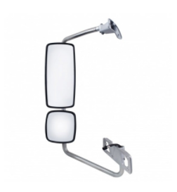 CHROME MIRROR ASSEMBLY FOR 2001-2020 FREIGHTLINER COLUMBIA - DRIVER-HEATED