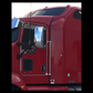 Chrome Mirror Cover For Kenworth T170, T370, T600, T66, T800 Trucks. Driver Side (Lh)