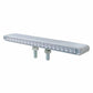 Chrome Plastic 19 Amber/Red Led 12" Double Face Reflector Light Bar