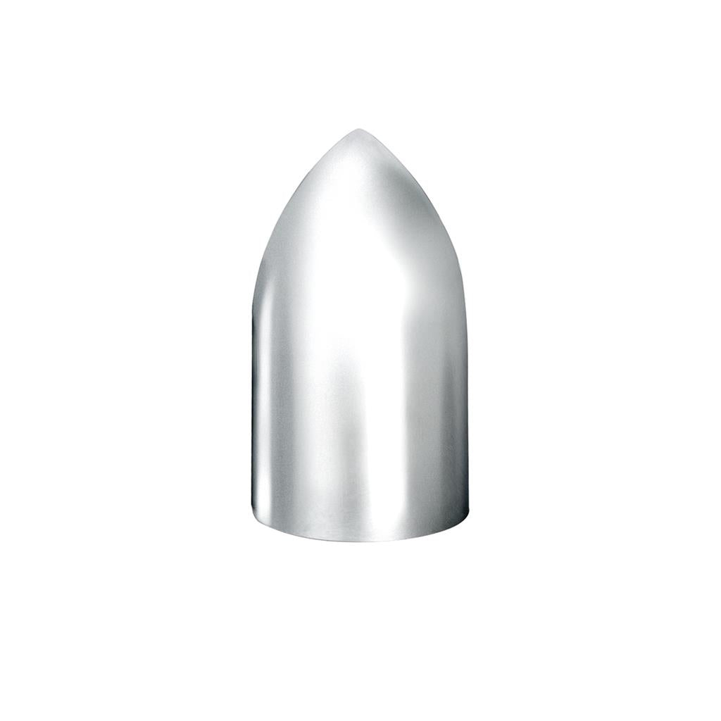 Chrome Plastic 33Mm Bullet Nut Cover - Thread-On