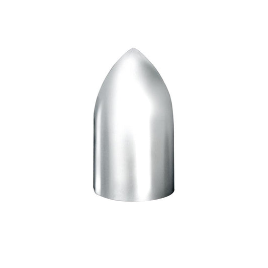 Chrome Plastic 33Mm Bullet Nut Cover - Thread-On