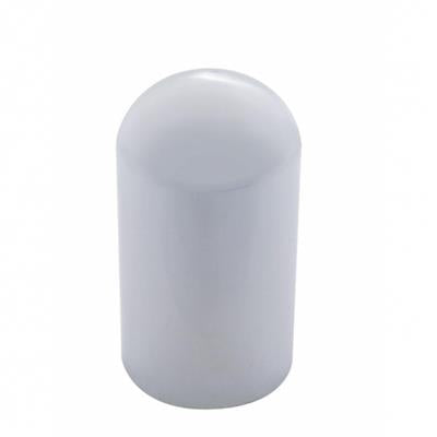 Chrome Plastic 33Mm Dome Nut Cover - Thread-On