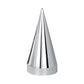 Chrome Plastic 33Mm X 4 1/2" Spike Thread-On Nut Cover