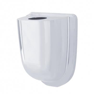 Chrome Plastic Cab Mounted Anetnna Cover For Peterbilt 587 (2012-2021) and Freightliner Cascadia (2011 & Older)