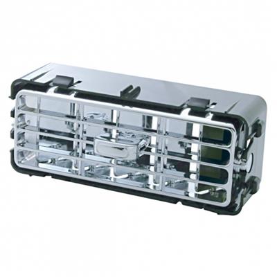 Chrome Plastic Dash A/C Vent, Direct Replacement. Fits Various 2006+ Kenworth Models W900,T660,T800