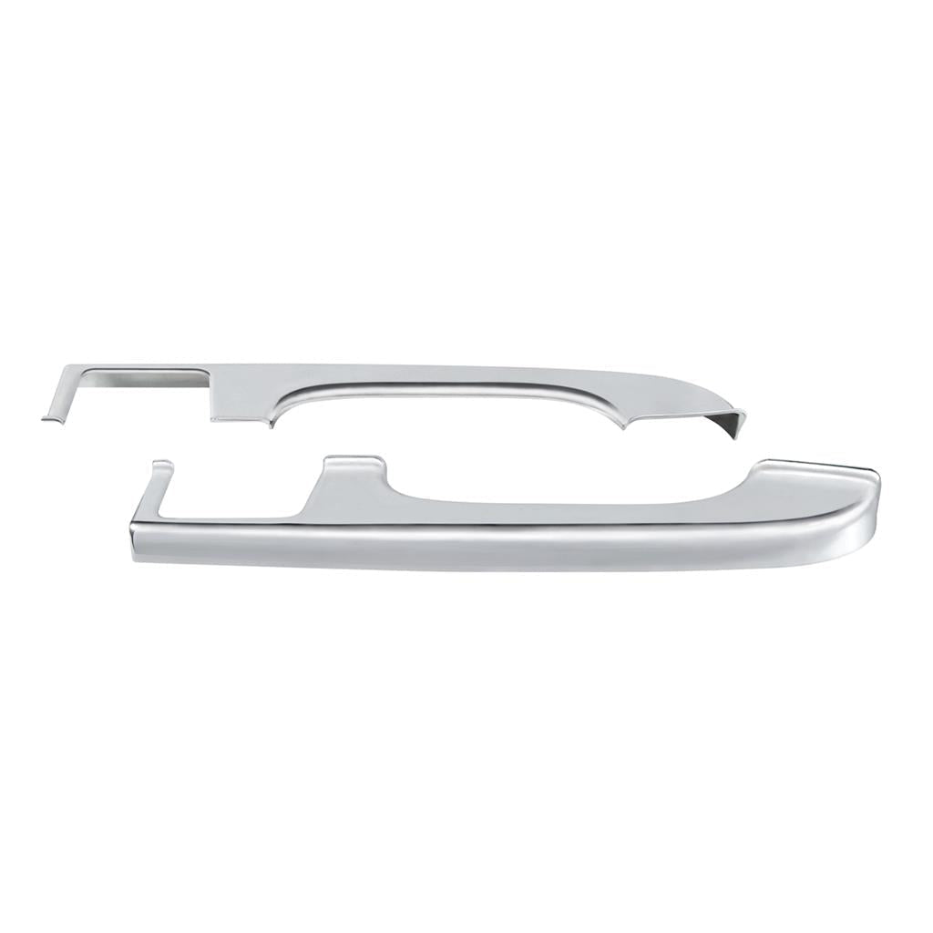 Chrome Plastic Door Armrest Covers For Freightliner Columbia (2001-2012) (Pair)