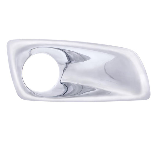 Chrome Plastic Fog Light Bezel For 2007-2017 Kenworth T660 - Passenger