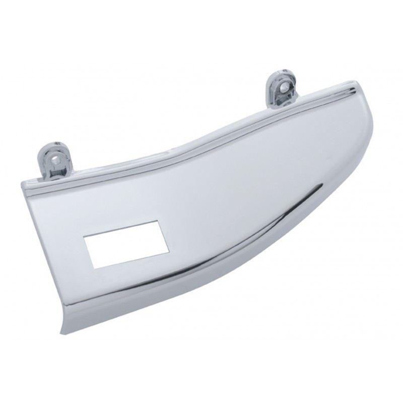 Chrome Plastic Freightliner Front Door Handle Trim - Driver Side W/ 1 Opening - Cab Interior