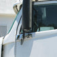 Chrome Plastic Freightliner Mirror Post Cover - Driver Side