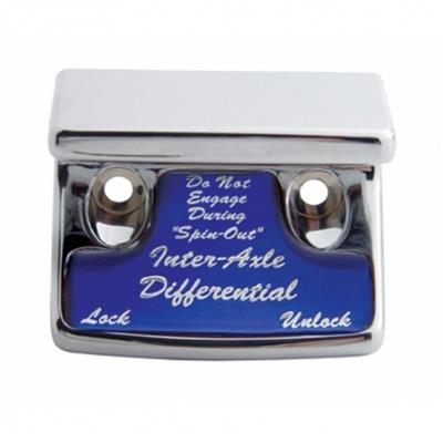 Chrome Plastic Freightliner Switch Guard W/ Glossy Axle-Differential