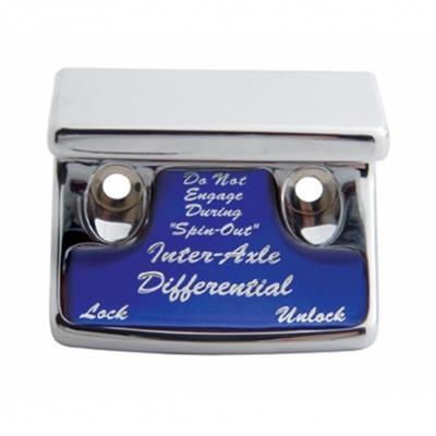 Chrome Plastic Freightliner Switch Guard W/ Glossy Axle-Differential
