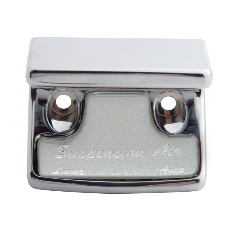 Suspension Air Switch Guard - Silver Sticker Cab Interior