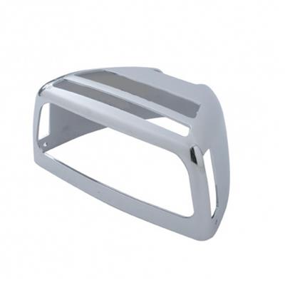 Chrome Plastic Peterbilt Headlight Turn Signal Cover