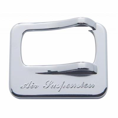 Chrome Plastic Peterbilt Rocker Switch Cover - "Air Suspension" Molded