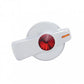Chrome Plastic "Signature" Freightliner Century A/C Knob W/ Diamond