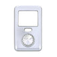 Chrome Plastic Volvo Switch Cover - Clear - Cab Interior