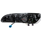 CHROME PROJECTION HEADLIGHT WITH LED SEQUENTIAL TURN & DRL FOR 2005-2015 PETERBILT 386 / 335 (2005-2010) - PASSENGER