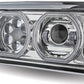 Chrome Projector Headlight fits Freightliner Classic, Peterbilt, Kenworth, and Western Star 4900 -Driver Side