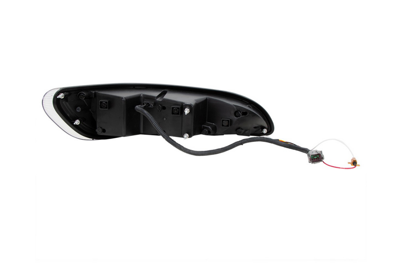 CHROME QUAD-LED HEADLIGHT WITH LED DRL & SEQ. SIGNAL FOR PETERBILT 386 (2005-2015) / 335 (200 - 2010) - DRIVER