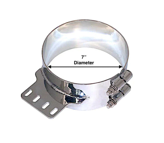 Clamp, Wide, Kenworth, 7" DIA