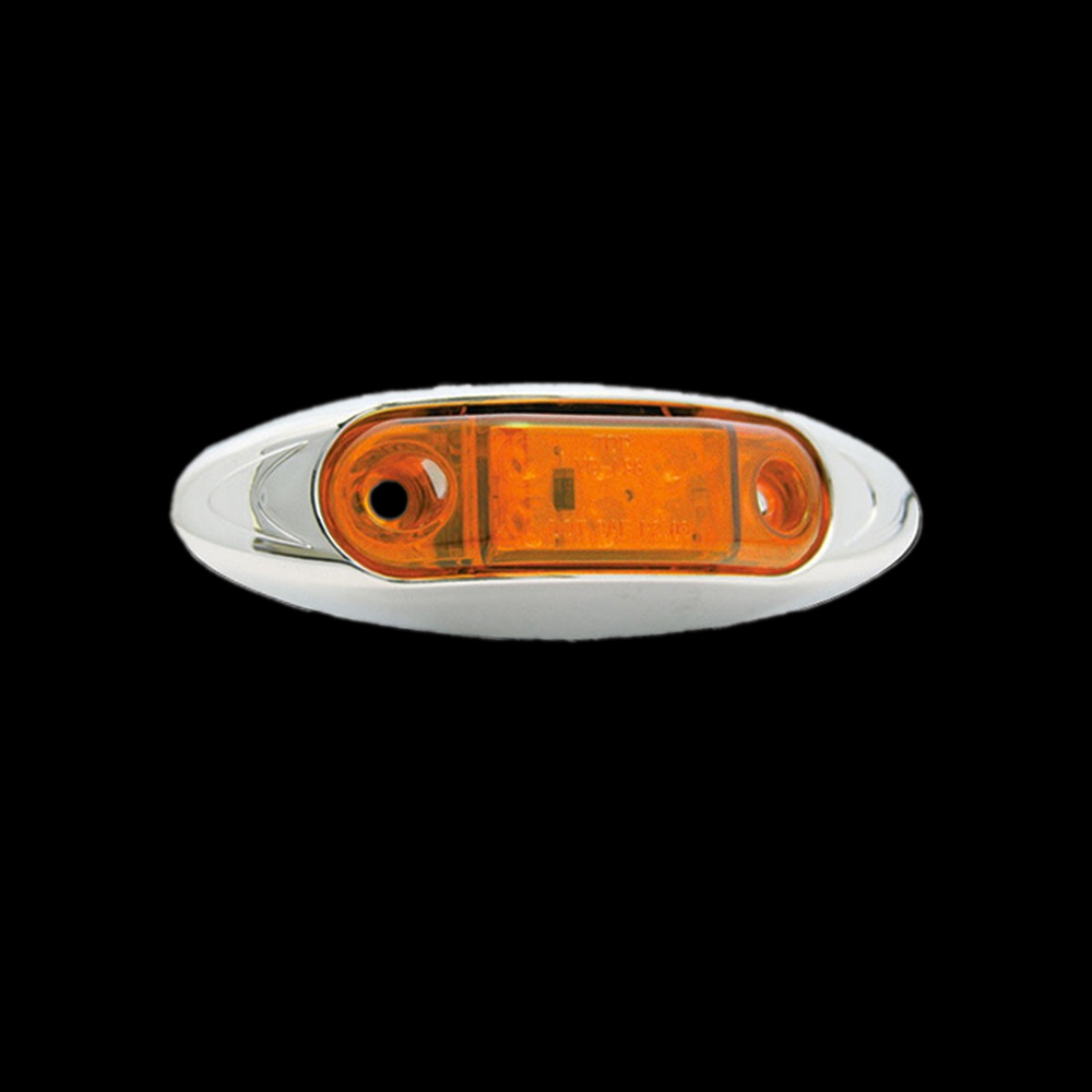 Clear Amber Small Infinity LED Marker Light