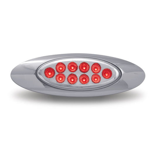 Clear Red Marker Generation 4 LED Light - 10 Diodes M1