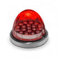 Clear Red Turn Signal & Marker LED Watermelon Light with Reflector Cup & Locking Ring (19 Diodes)