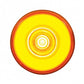 Clearance/ Marker Light 6 LED 2" "GLO" - Amber LED/Amber Lens