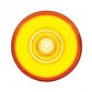 Clearance/ Marker Light 6 LED 2" "GLO" - Amber LED/Amber Lens