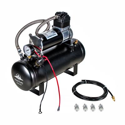 Competition Series Heavy Duty 12V 140 PSI Air Compressor & Tank Kit