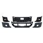 Complete 3-Piece Plastic Front Bumper Set With Fog Light Hole For 2008-2017 Freightliner Cascadia
