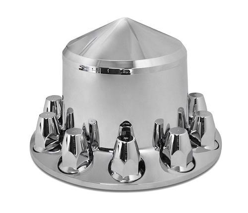 Cone Axle Cover Single Wheel Kit - Rear- Push-In