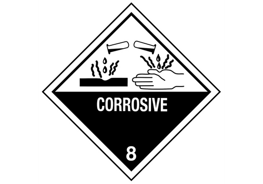 Corrosive 8 Sticker