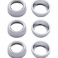 **DISCONTINUED** Chrome Freightliner Switch Nut Cover (6-pack)