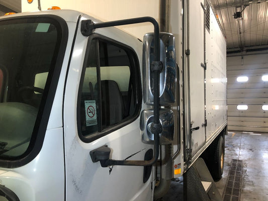 Door Top Mirror Chrome fits Freightliner Columbia (Manual, No Heat)