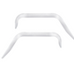 DOOR WINDOW VENT VISOR 430 STAINLESS STEEL FOR (2008-2017) FREIGHTLINER CASCADIA (PAIR)