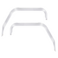 DOOR WINDOW VENT VISOR STAINLESS STEEL  FOR (2018-2025) FREIGHTLINER CASCADIA (PAIR)