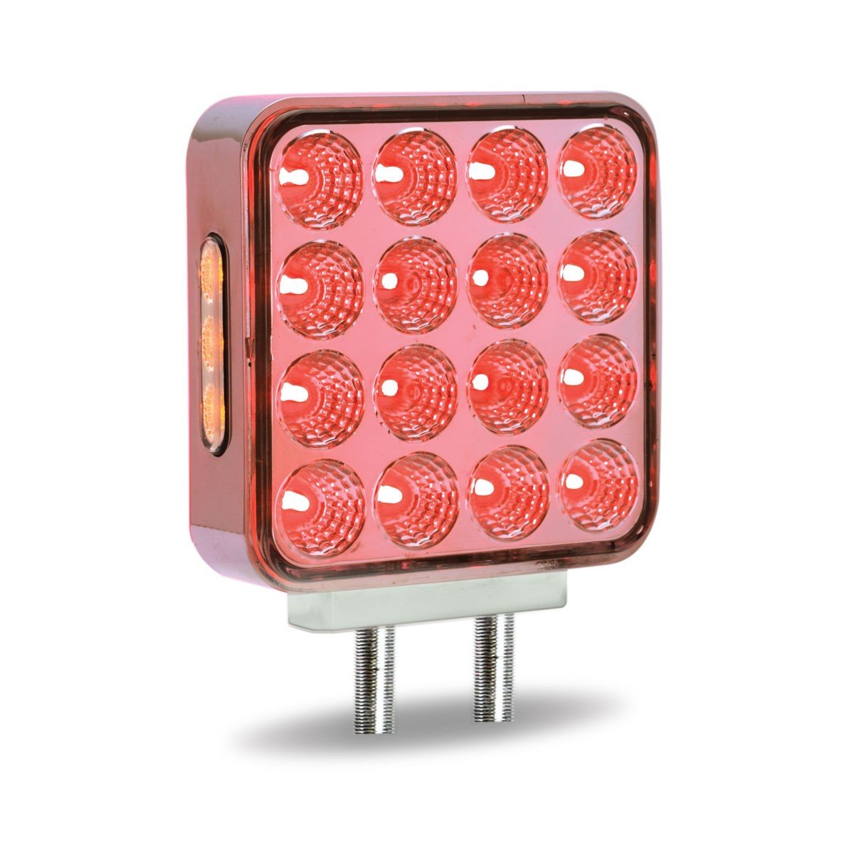 Double Face Double Post Square LED with Reflector (42 Diodes).