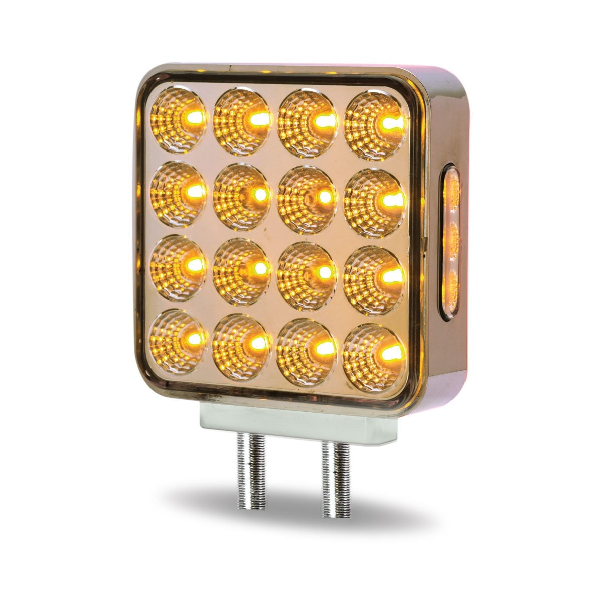 Double Face Double Post Square LED with Reflector (42 Diodes).